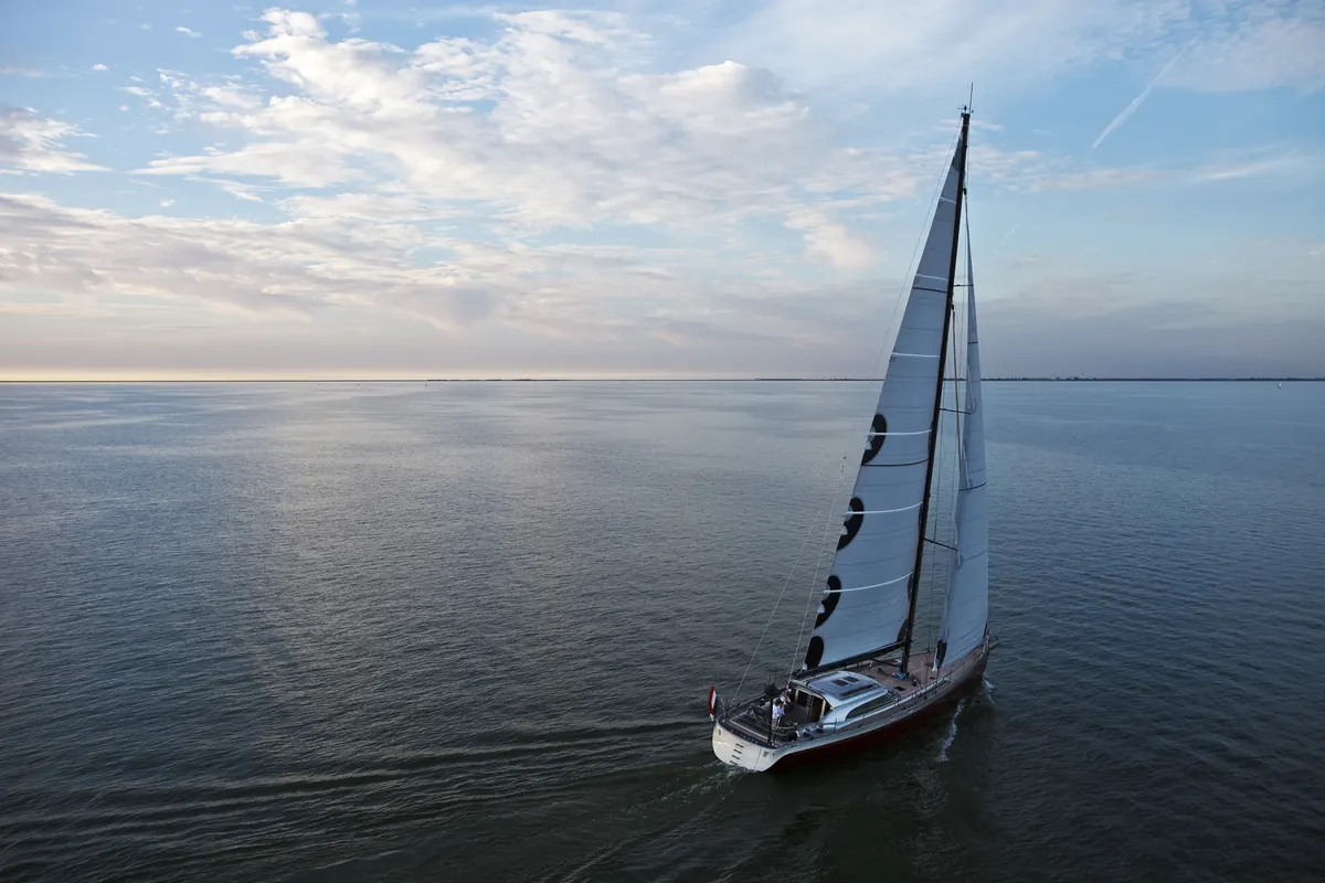 Race laminaat vanuit de lucht